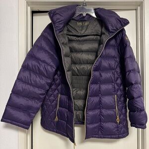 Mackage Women's Purple Puffer Jacket